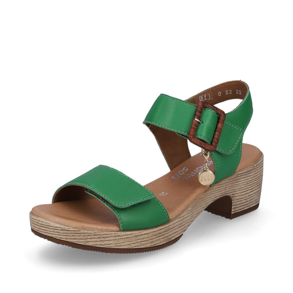 Sandales Rieker Remonte D0N52-52 Vert Femme | VHA-5290684