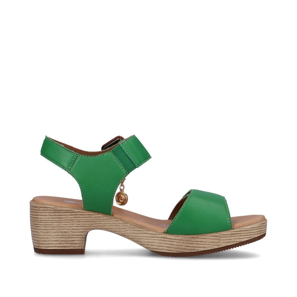 Sandales Rieker Remonte D0N52-52 Vert Femme | VHA-5290684