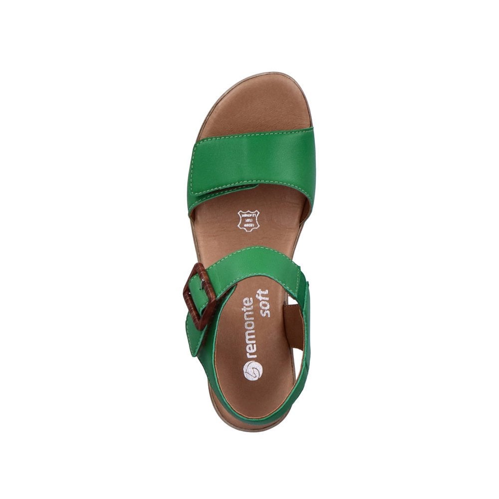 Sandales Rieker Remonte D0N52-52 Vert Femme | VHA-5290684