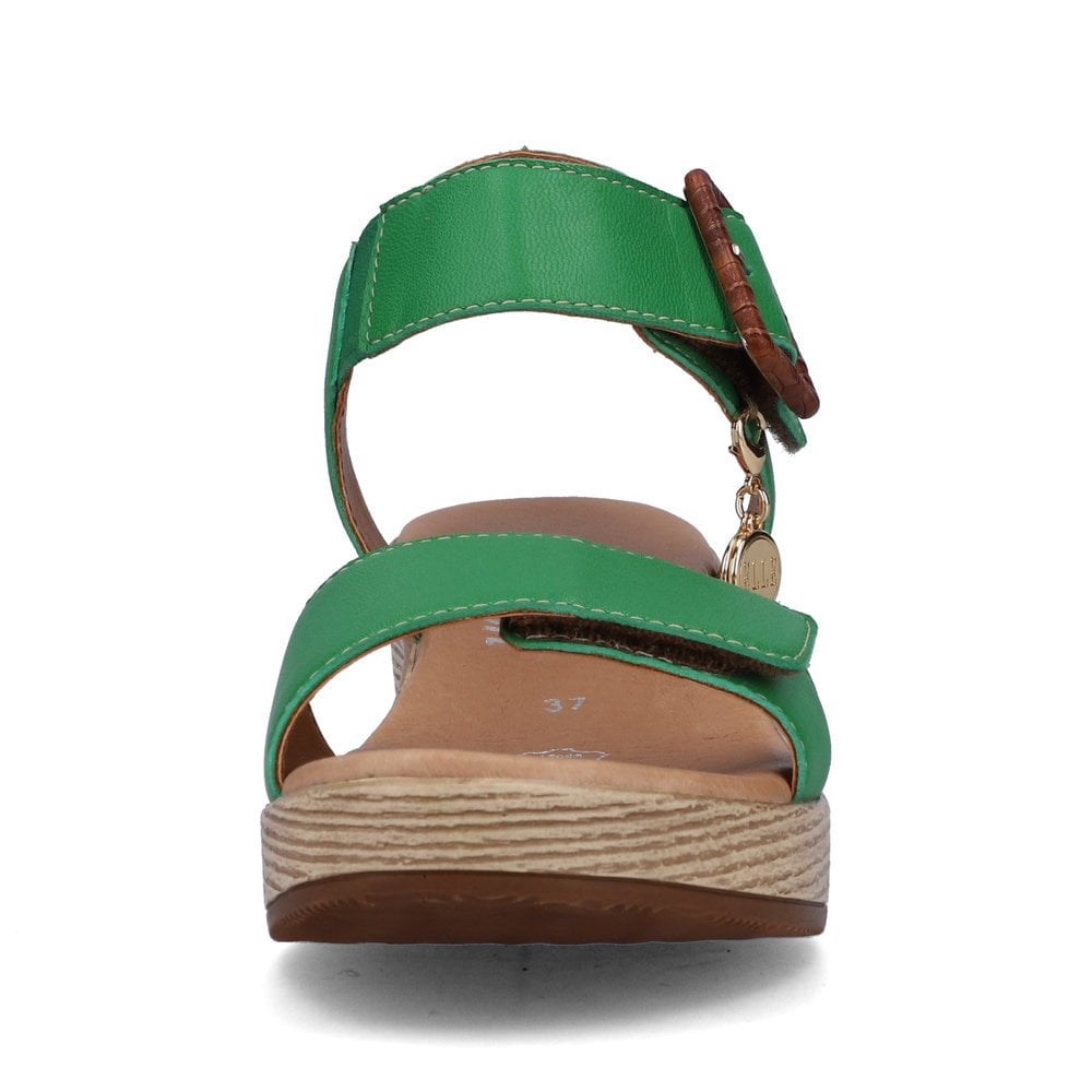 Sandales Rieker Remonte D0N52-52 Vert Femme | VHA-5290684