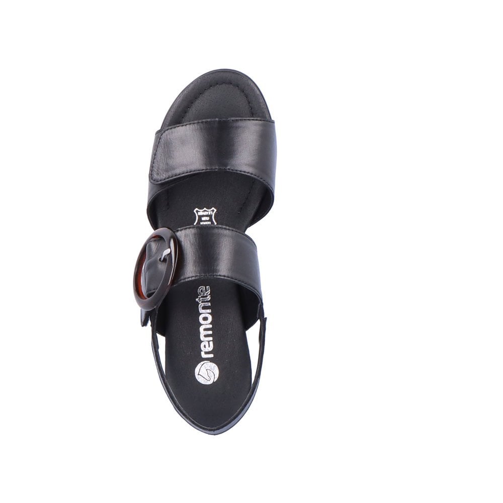 Sandales Rieker Remonte D0P53-00 Noir Femme | SQG-8462327