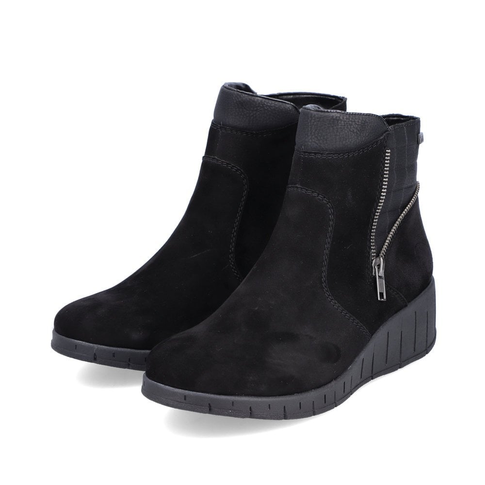 Bottines Rieker Y1360-00 Noir Femme | JAE-4146025