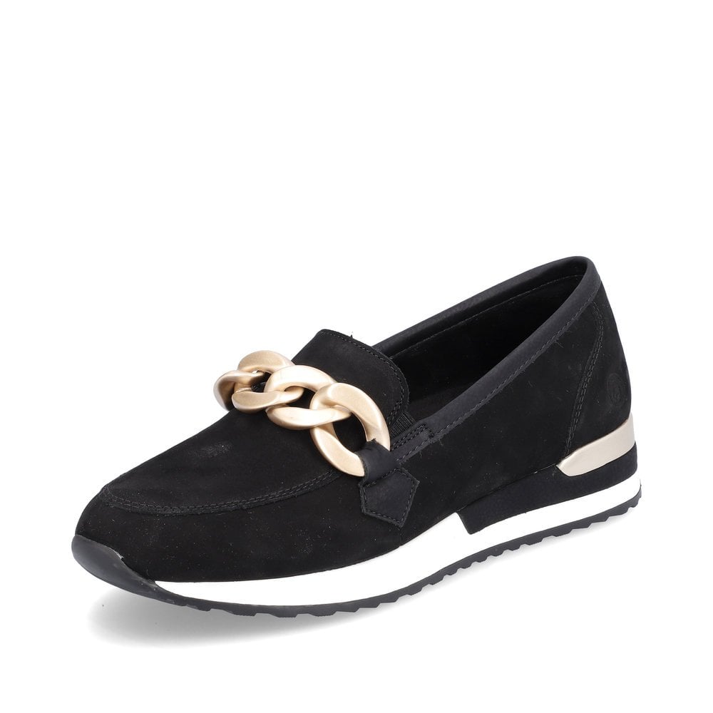 Slip On Rieker Remonte R2544-02 Noir Femme | IXU-8813186