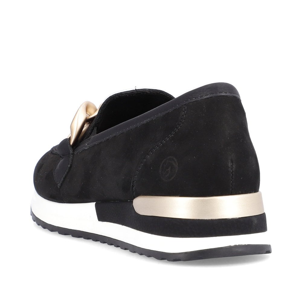 Slip On Rieker Remonte R2544-02 Noir Femme | IXU-8813186