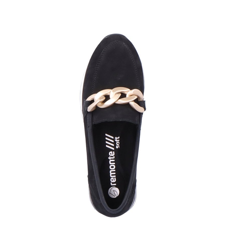 Slip On Rieker Remonte R2544-02 Noir Femme | IXU-8813186