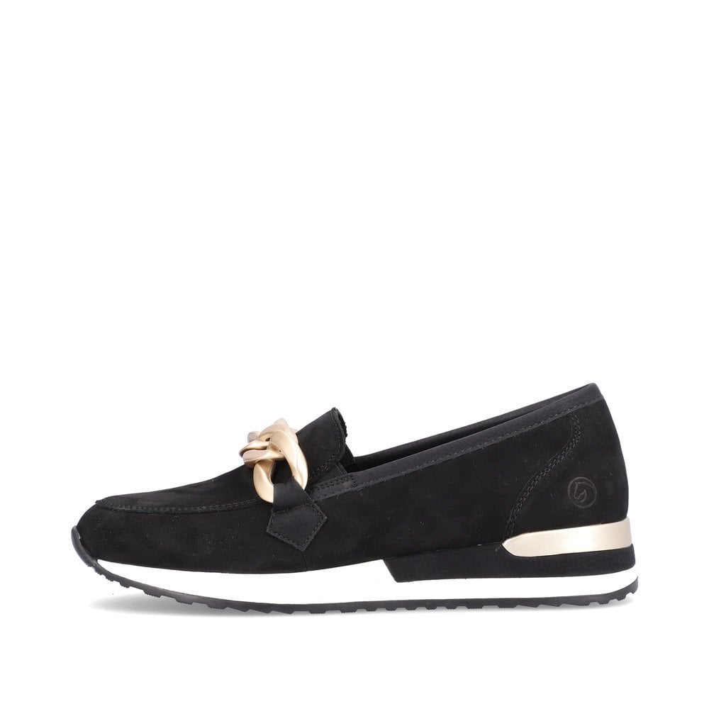 Slip On Rieker Remonte R2544-02 Noir Femme | IXU-8813186