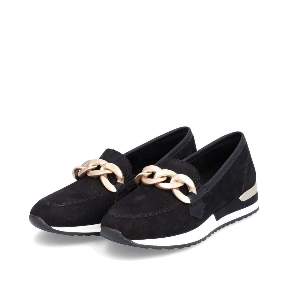 Slip On Rieker Remonte R2544-02 Noir Femme | IXU-8813186