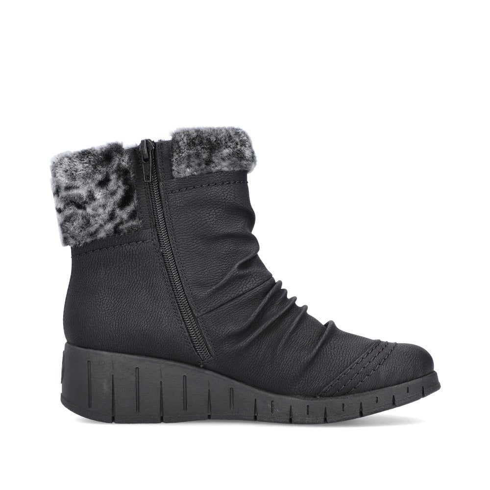 Bottes D'hiver Rieker Y1361-00 Noir Femme | JSE-0917549