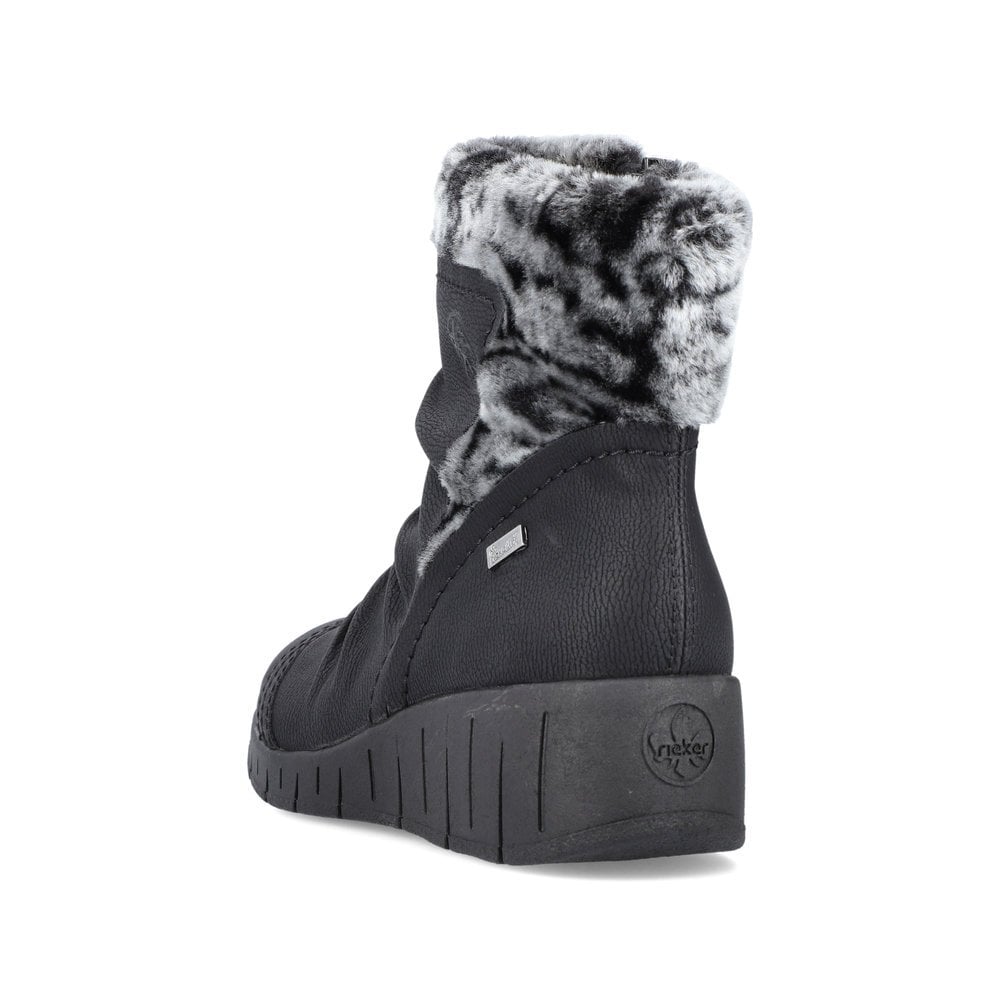 Bottes D'hiver Rieker Y1361-00 Noir Femme | JSE-0917549