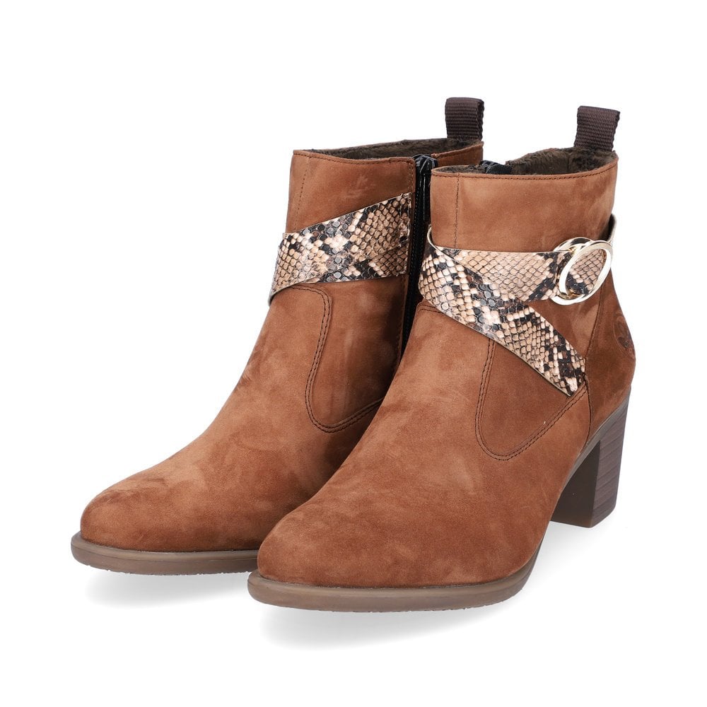 Bottines Rieker Y2064-24 Marron Femme | QPZ-1473780