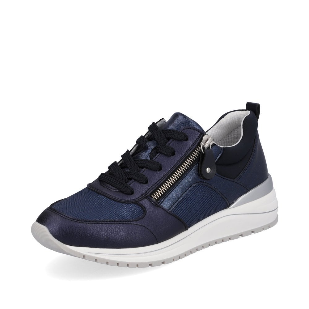 Basket Rieker Remonte R3702-14 Bleu Femme | WNA-0431002