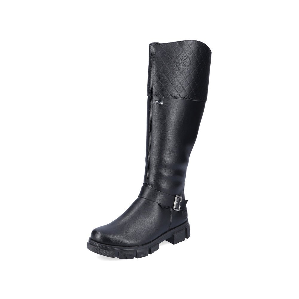 Bottes Hautes Rieker Y7154-00 Noir Femme | DDH-0415583