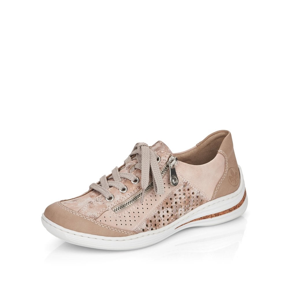 Basket Rieker M35G6-31 Rose Femme | RMC-5484952