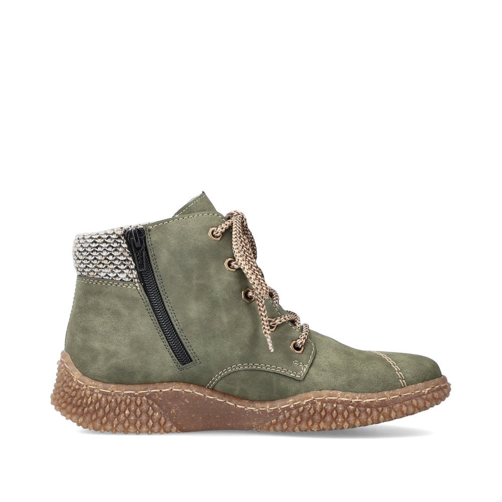 Bottines Rieker Y8441-54 Vert Femme | XVI-7410700