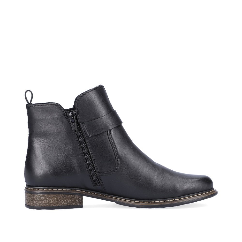 Chelsea Boots Rieker Z4959-00 Noir Femme | XRX-7012592