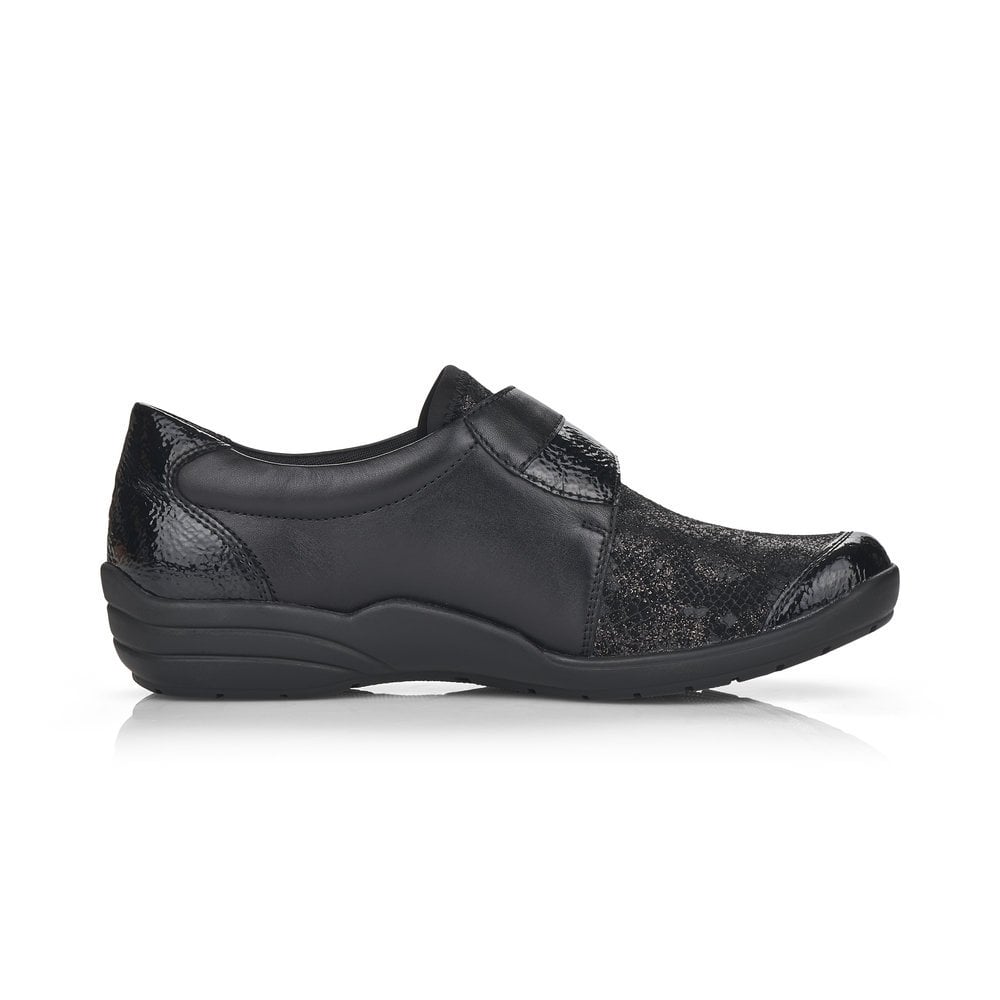 Basket Rieker Remonte R7600-02 Noir Femme | DZK-3035808