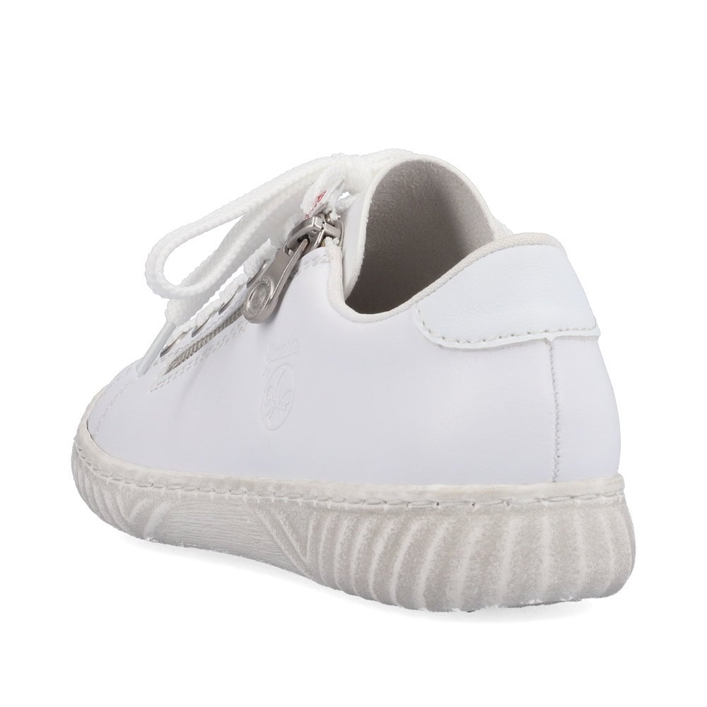 Basket Rieker N0900-81 Blanche Femme | CFS-9087254