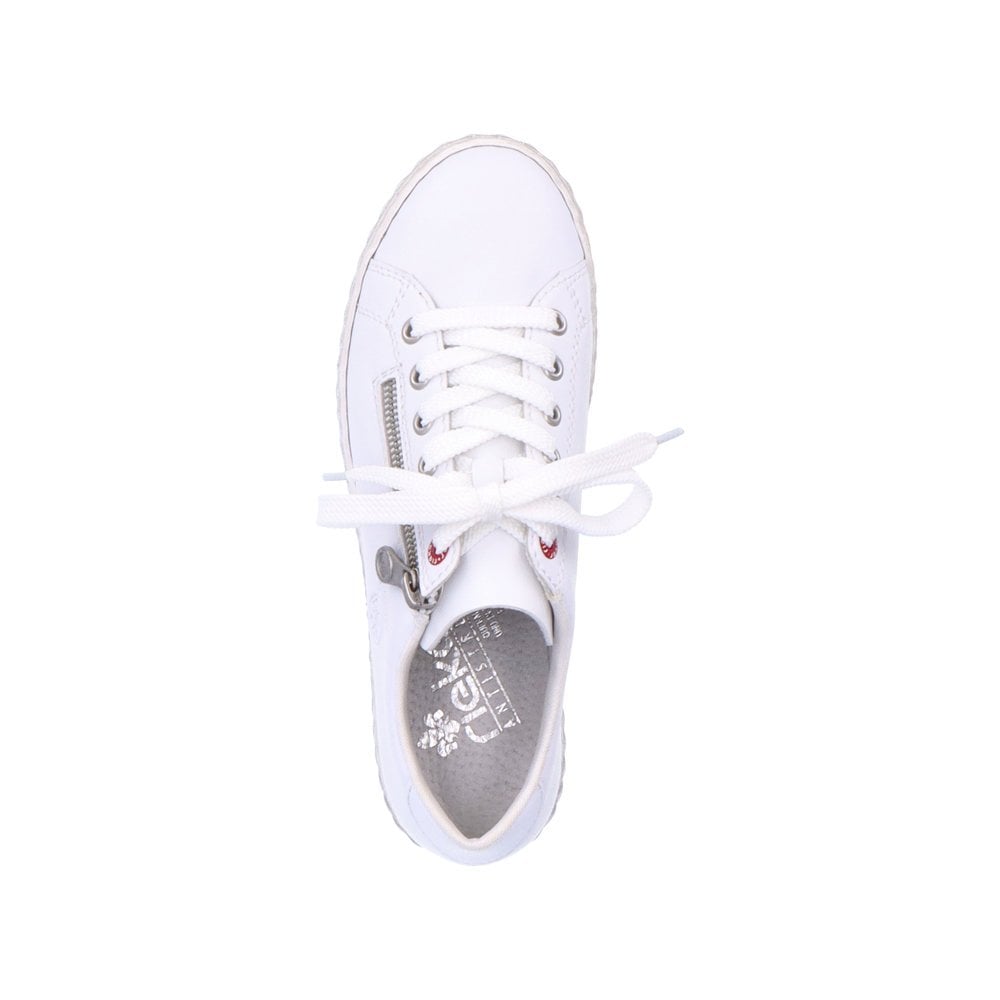 Basket Rieker N0900-81 Blanche Femme | CFS-9087254