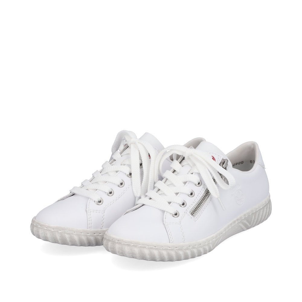 Basket Rieker N0900-81 Blanche Femme | CFS-9087254