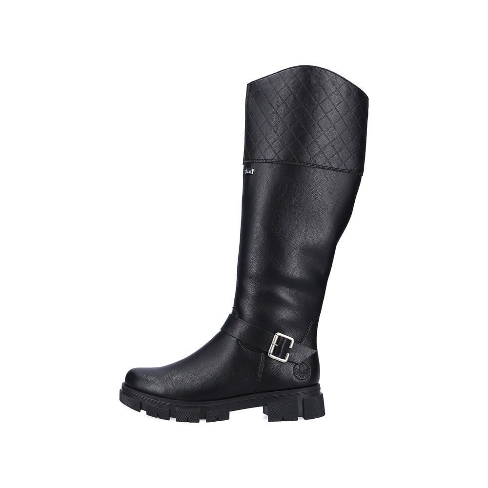 Bottes Hautes Rieker Y7154-00 Noir Femme | DDH-0415583