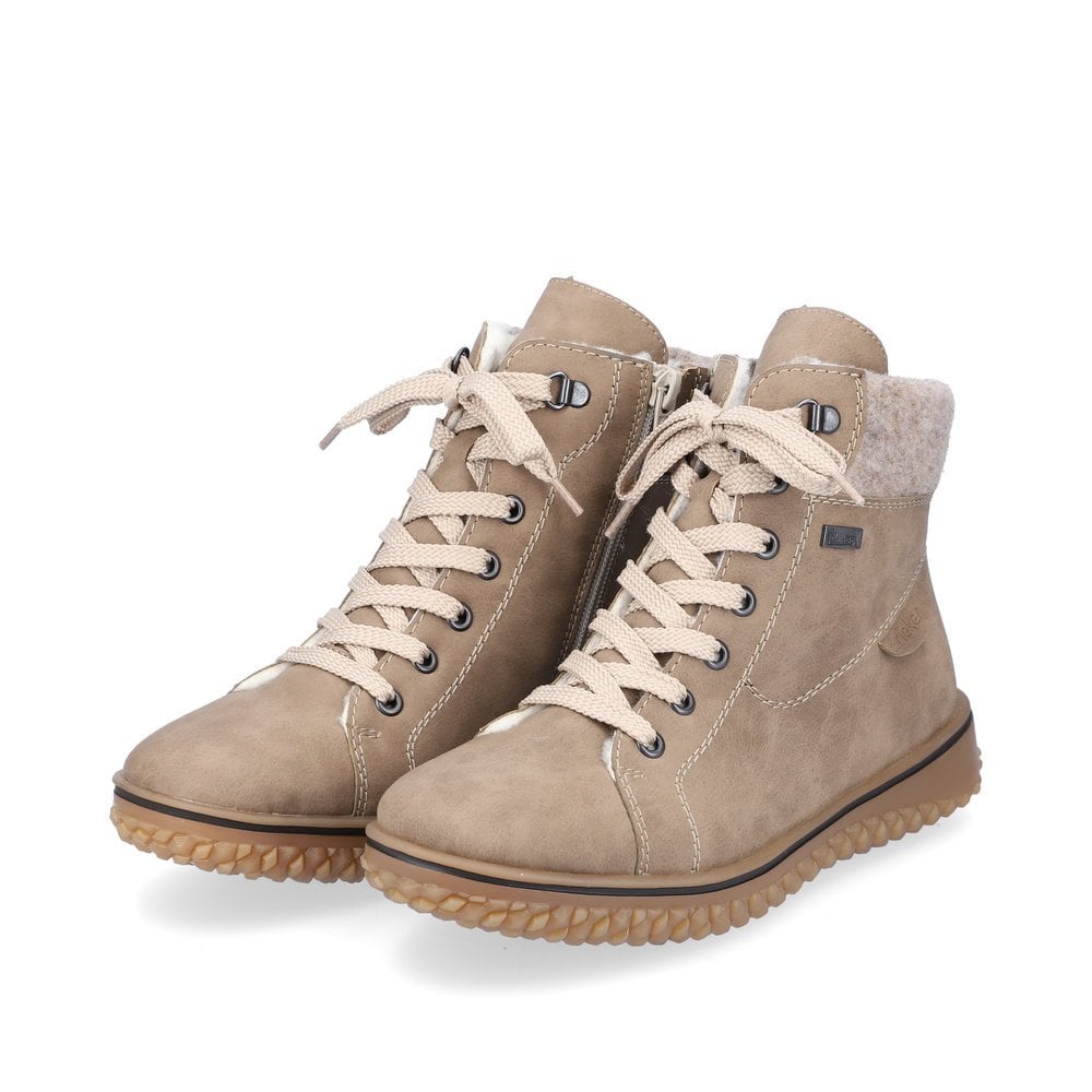 Bottes D'hiver Rieker Z4246-65 Beige Femme | AJR-2662563