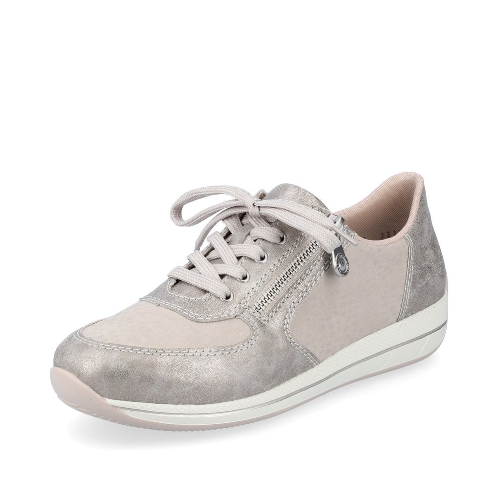 Basket Rieker N1112-60 Beige Femme | XUU-1239810