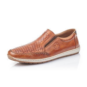 Slip On Rieker 08868-24 Marron Homme | VZX-6453716