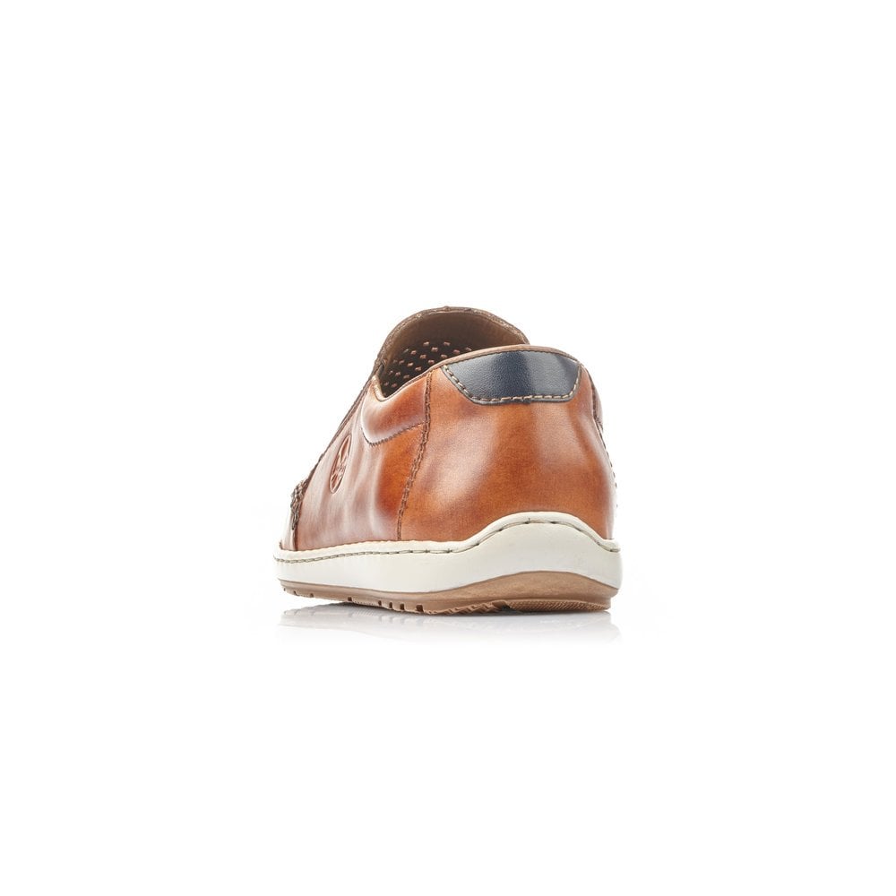 Slip On Rieker 08868-24 Marron Homme | VZX-6453716