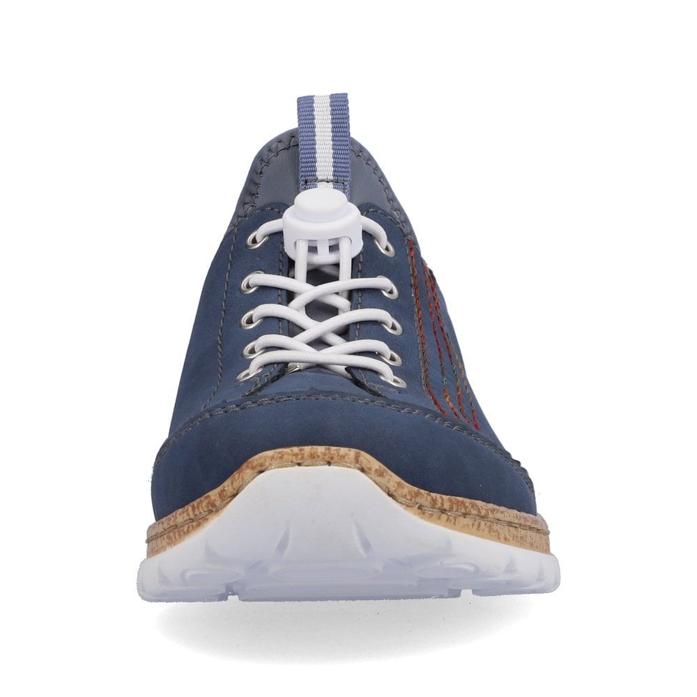 Basket Rieker N42T0-14 Bleu Femme | NWZ-1080518