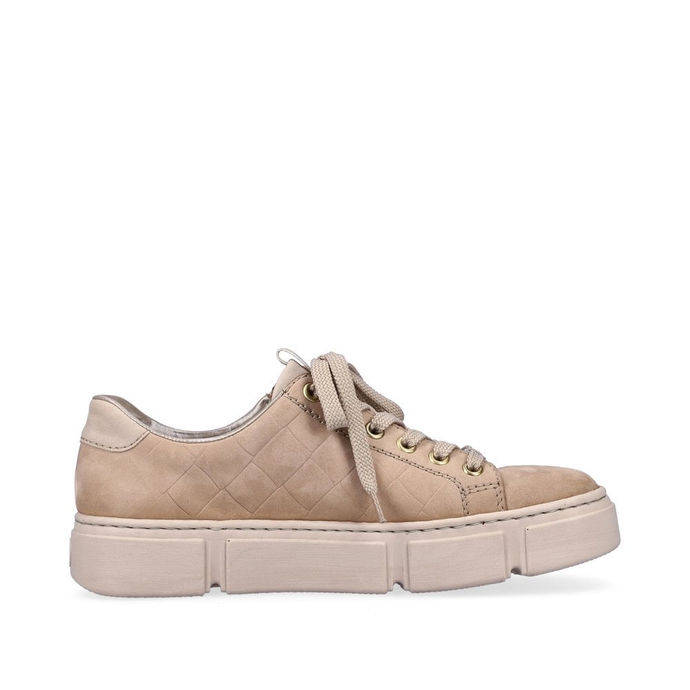 Basket Rieker N5934-63 Beige Femme | BWG-5851915