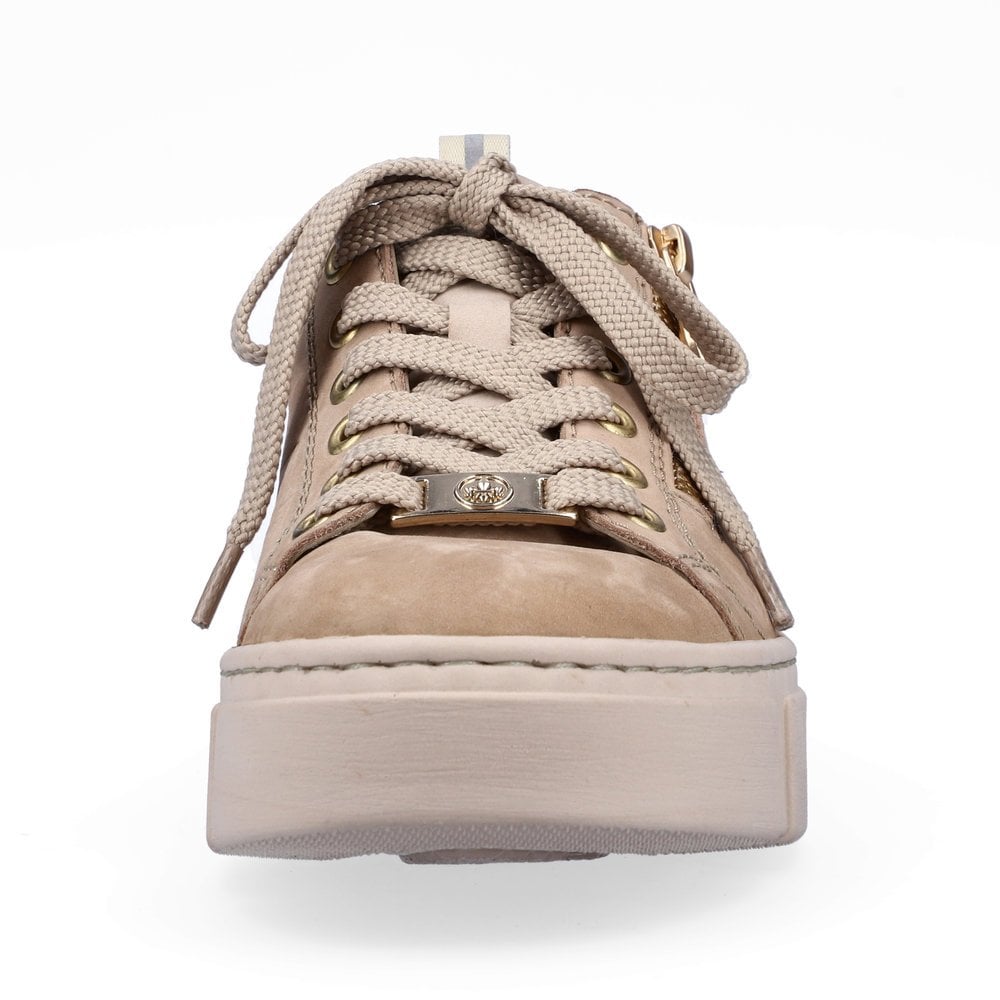 Basket Rieker N5934-63 Beige Femme | BWG-5851915