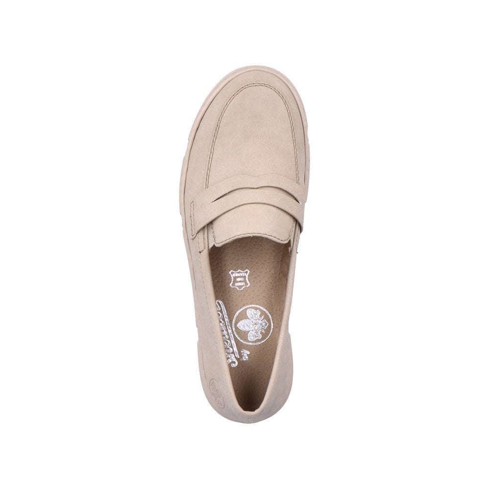 Slip On Rieker N5961-62 Blanche Femme | IMY-4601175