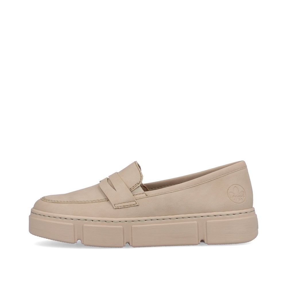 Slip On Rieker N5961-62 Blanche Femme | IMY-4601175