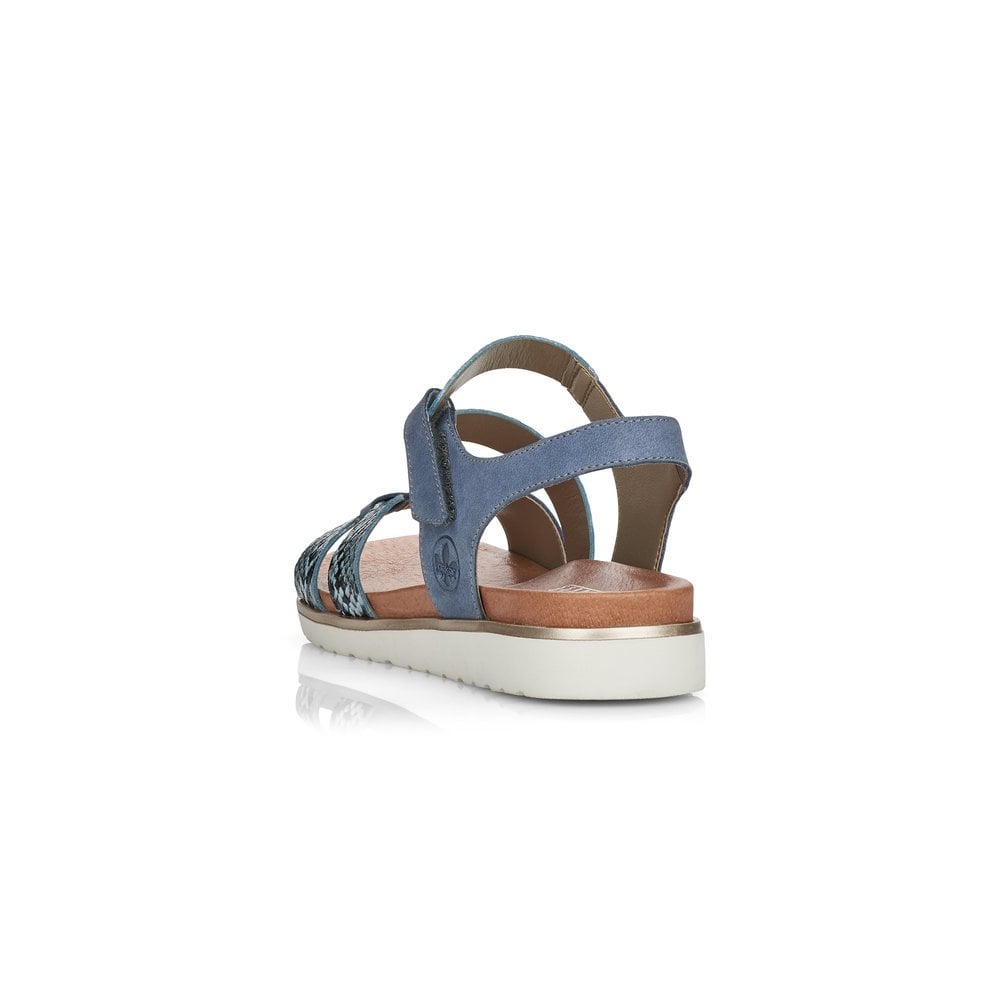 Sandales de Marche Rieker V5069-12 Bleu Femme | JKP-7541742