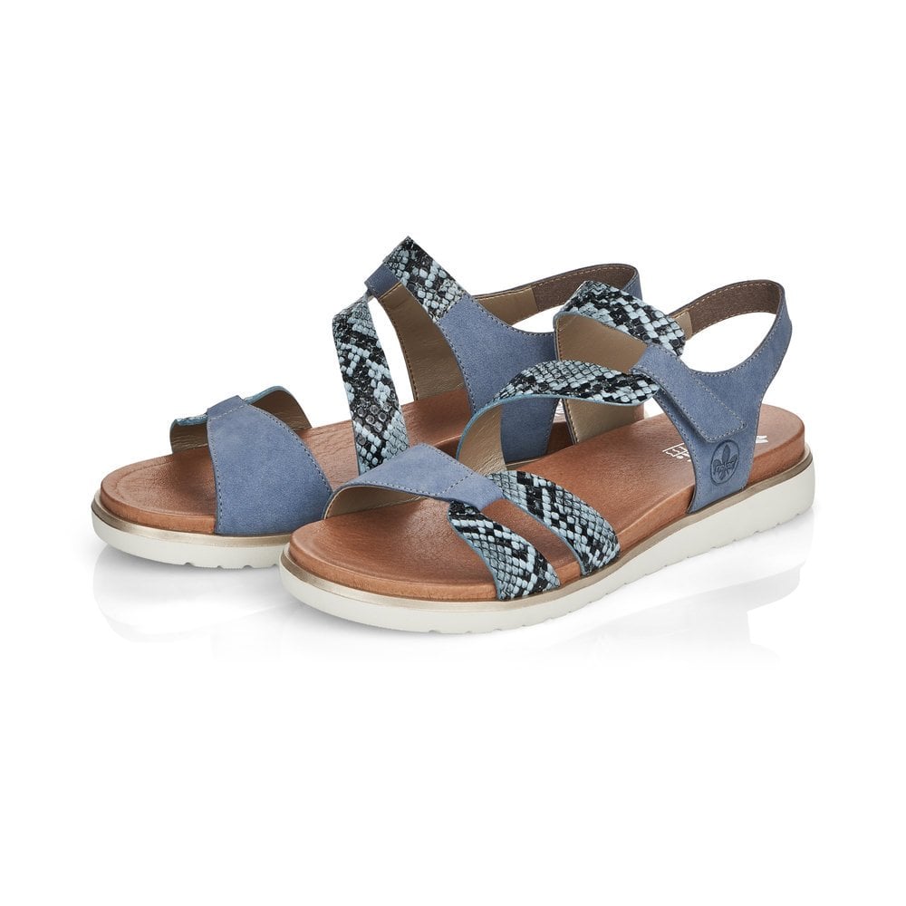 Sandales de Marche Rieker V5069-12 Bleu Femme | JKP-7541742