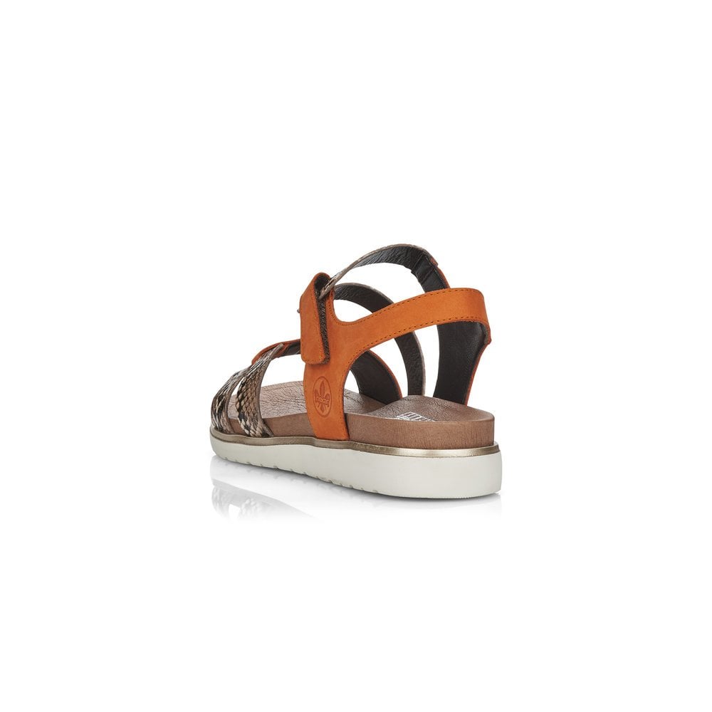 Sandales de Marche Rieker V5069-24 Marron Femme | ZKP-8820571