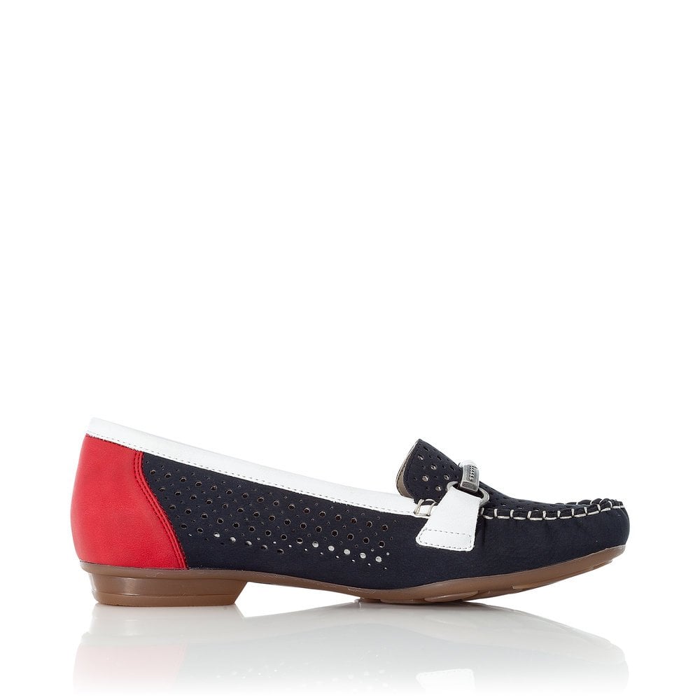 Slip On Rieker 40065-14 Bleu Femme | ODY-4463834