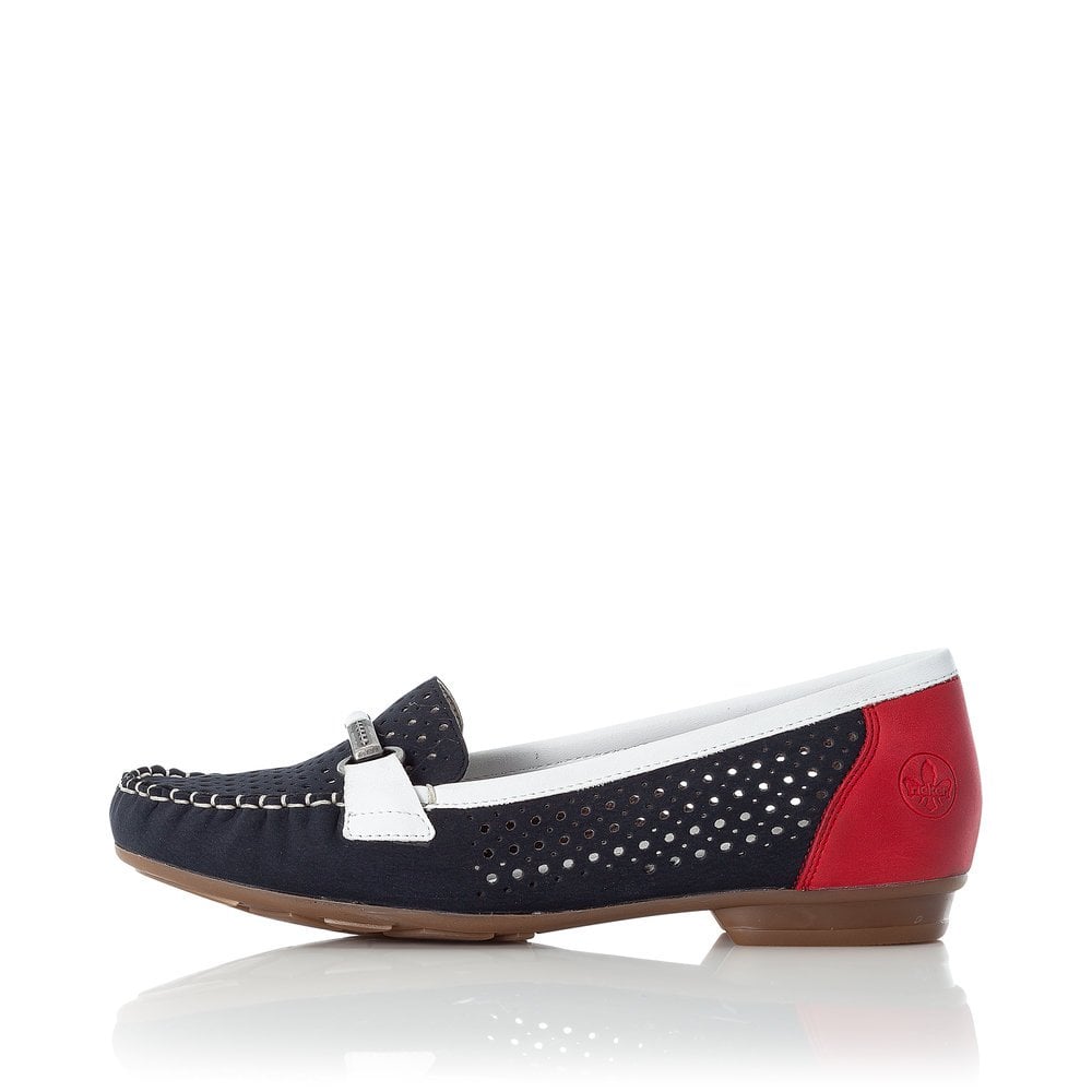 Slip On Rieker 40065-14 Bleu Femme | ODY-4463834