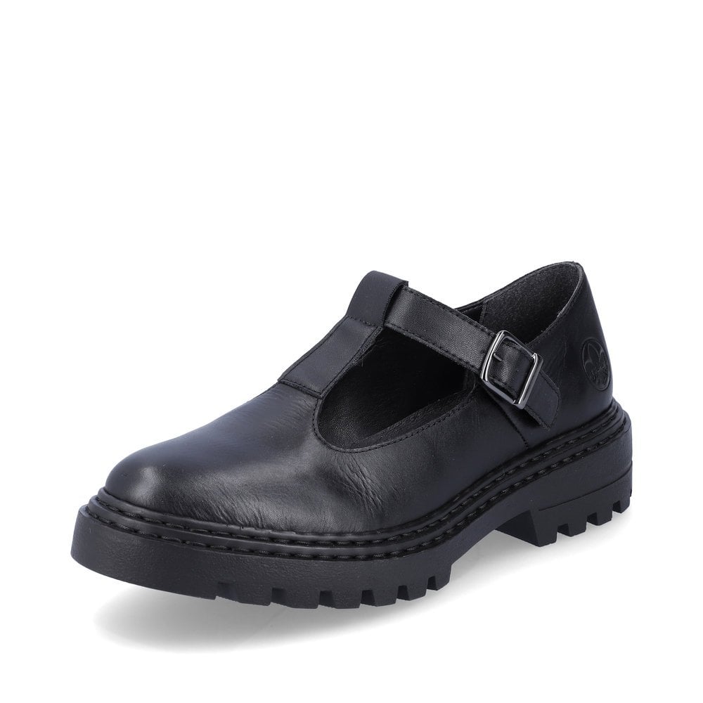 Slip On Rieker Z9664-00 Noir Femme | SJS-0148969