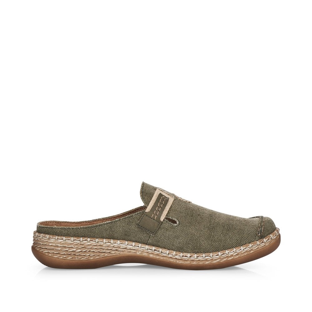 Slip On Rieker 46493-54 Vert Femme | HBV-1295924