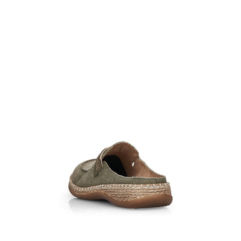 Slip On Rieker 46493-54 Vert Femme | HBV-1295924