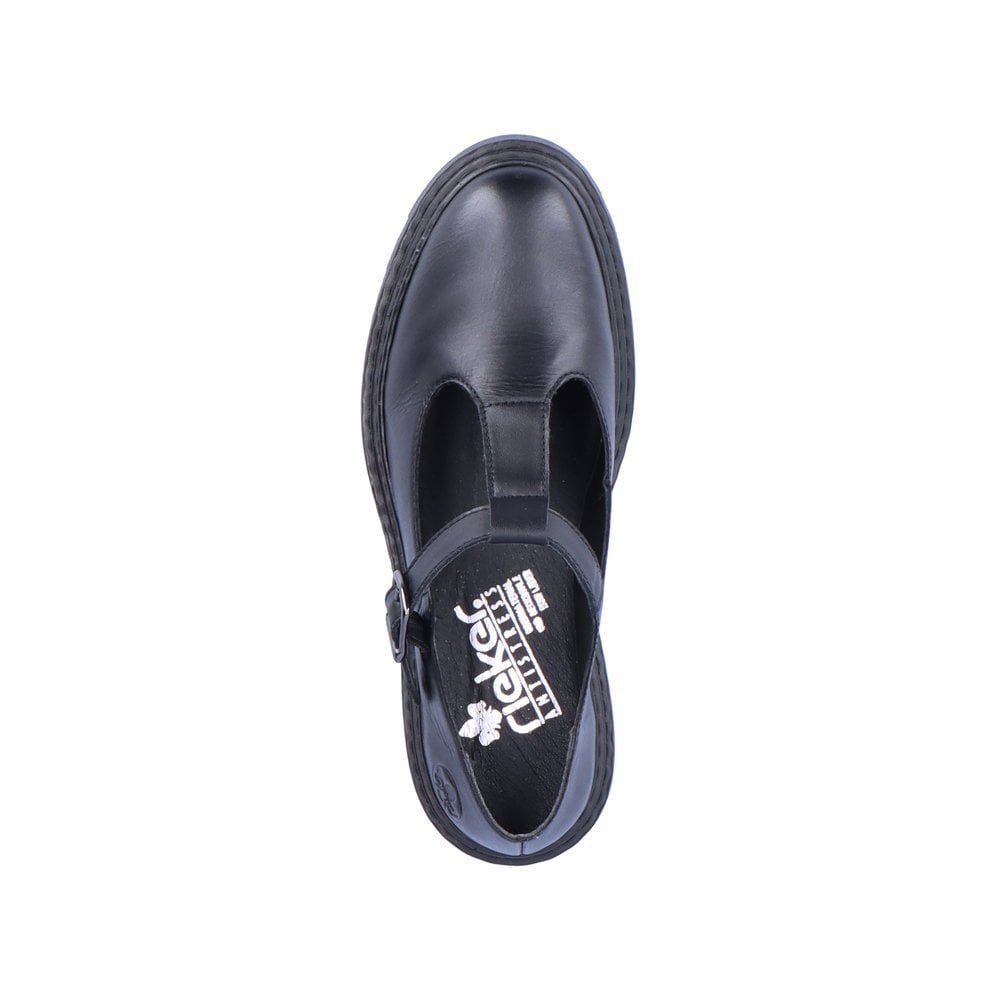 Slip On Rieker Z9664-00 Noir Femme | SJS-0148969