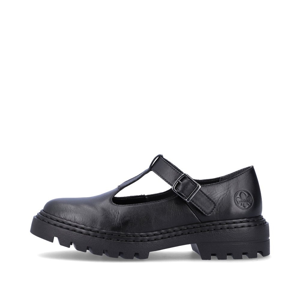 Slip On Rieker Z9664-00 Noir Femme | SJS-0148969