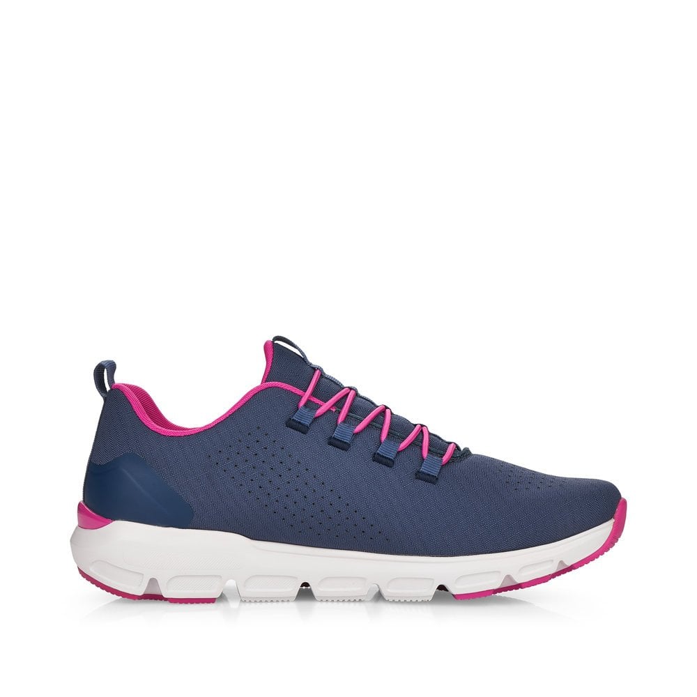 Basket Rieker R-Evolution 40401-14 Bleu Femme | CTE-5087754