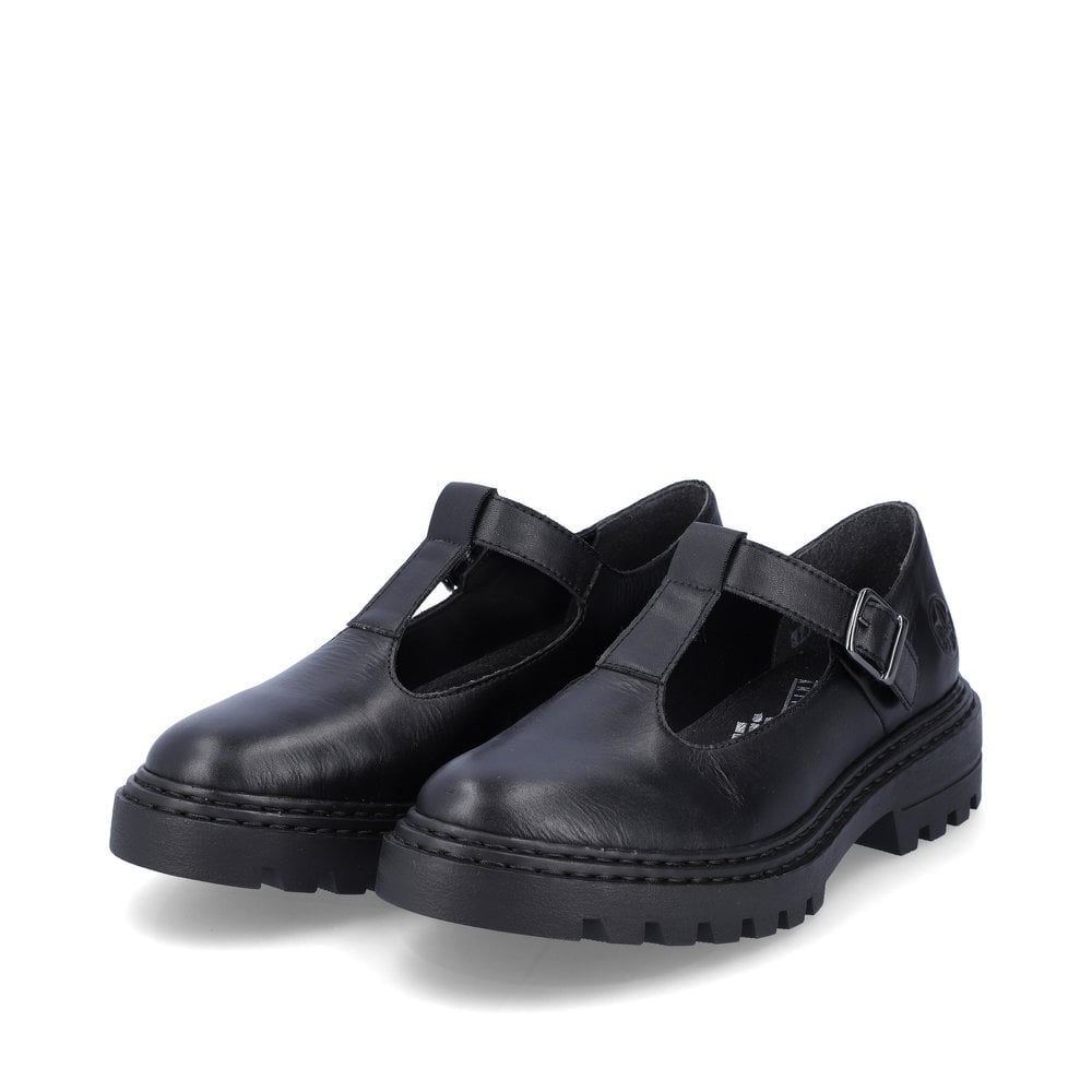 Slip On Rieker Z9664-00 Noir Femme | SJS-0148969