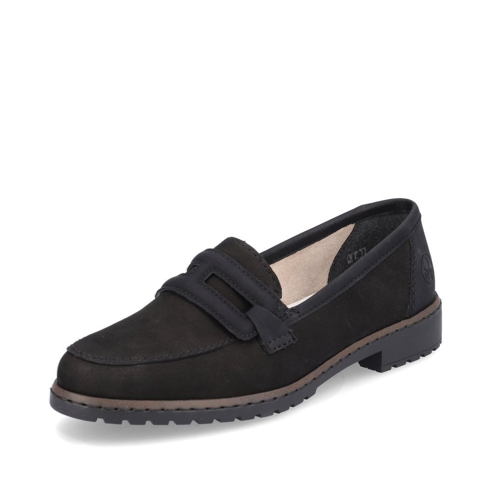 Slip On Rieker 51864-00 Noir Femme | RBW-1885822