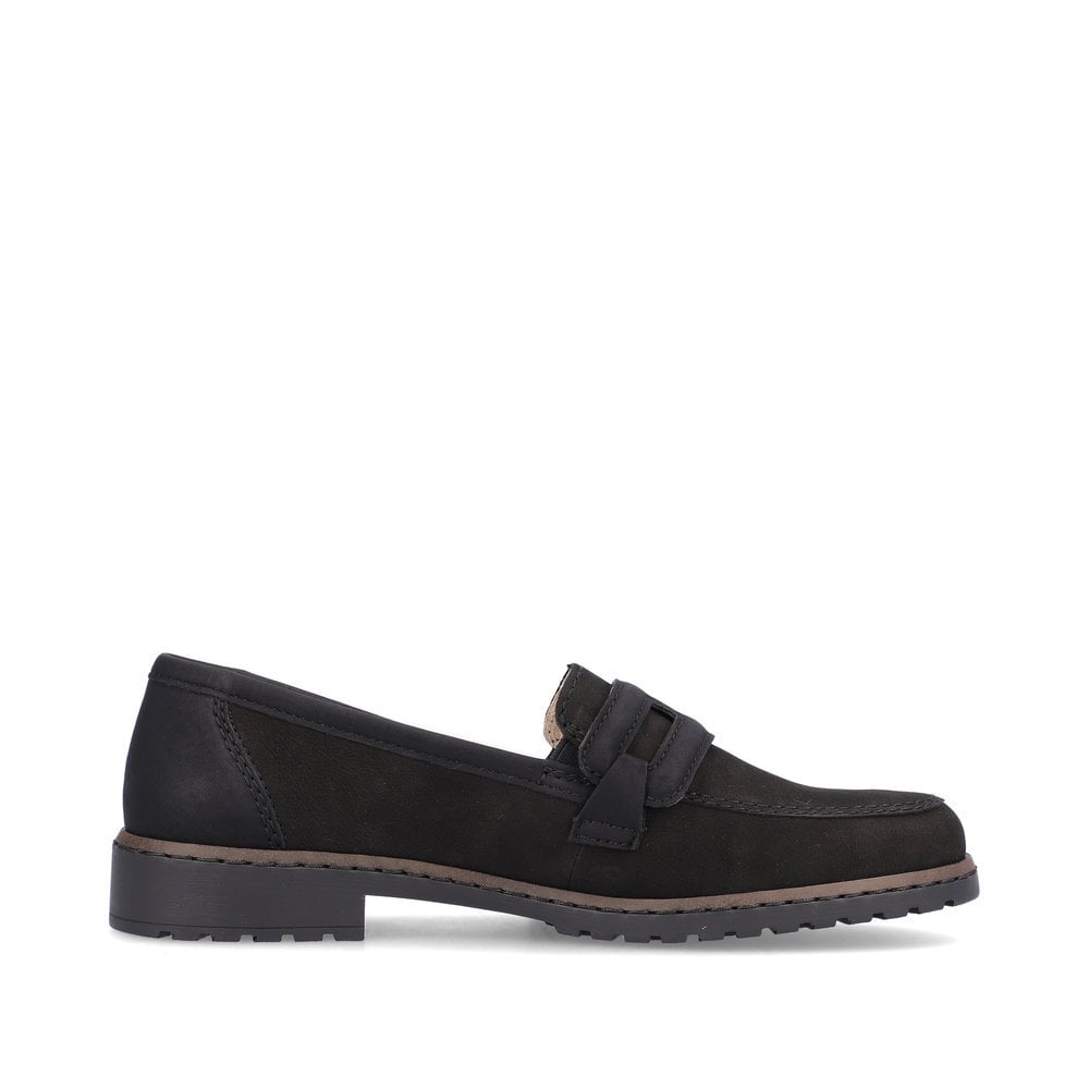 Slip On Rieker 51864-00 Noir Femme | RBW-1885822