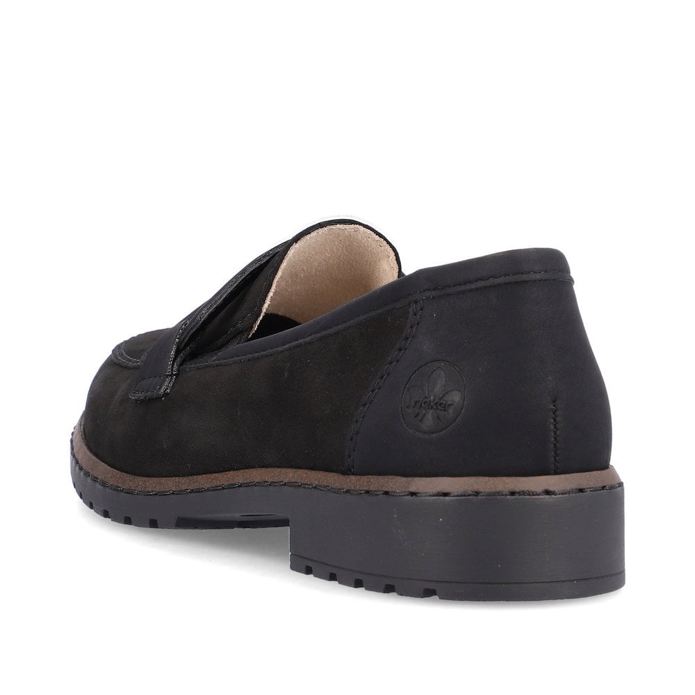 Slip On Rieker 51864-00 Noir Femme | RBW-1885822