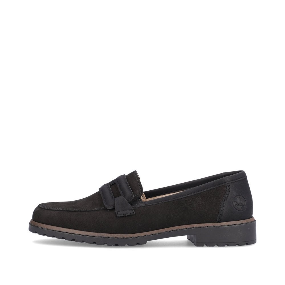 Slip On Rieker 51864-00 Noir Femme | RBW-1885822