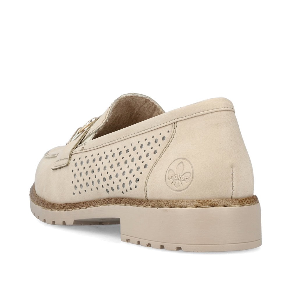 Slip On Rieker 51865-60 Beige Femme | UMG-2064547